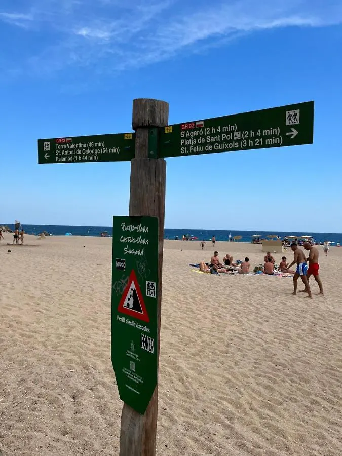 Apartmán Apartamento 50M Playa Con Aire Acondicionado Y Pk Platja d'Aro